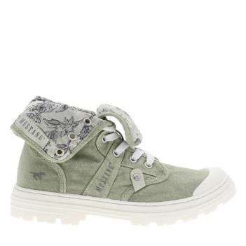 Bottines toile montante...