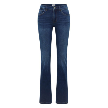 Jean en coton indigo uni...