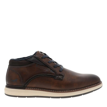 Derbies cognac à talon plat...