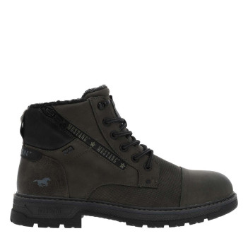 Bottines kaki à talon...