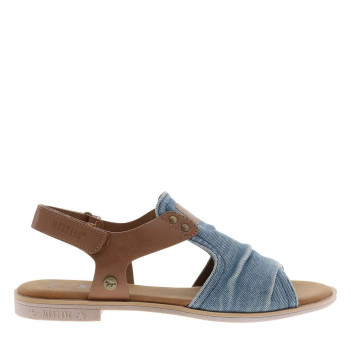 Nu-pieds jean à semelle...