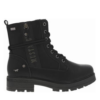 Bottines noires à talon...