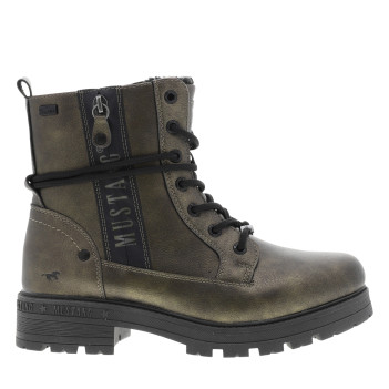 Bottines bronze à talon...