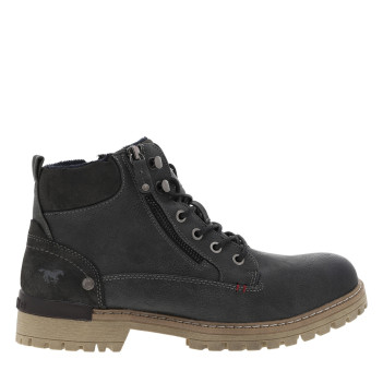 Bottines simili cuir noir...