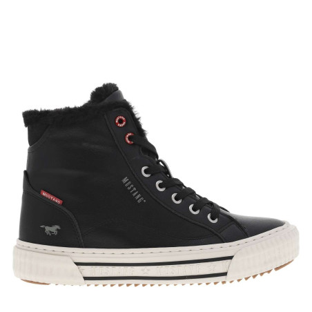 Baskets Montantes JANA - Fausse Fourrure Vegan - Confort Wide Fit - Semelle Amovible - Style Hiver Décontracté
