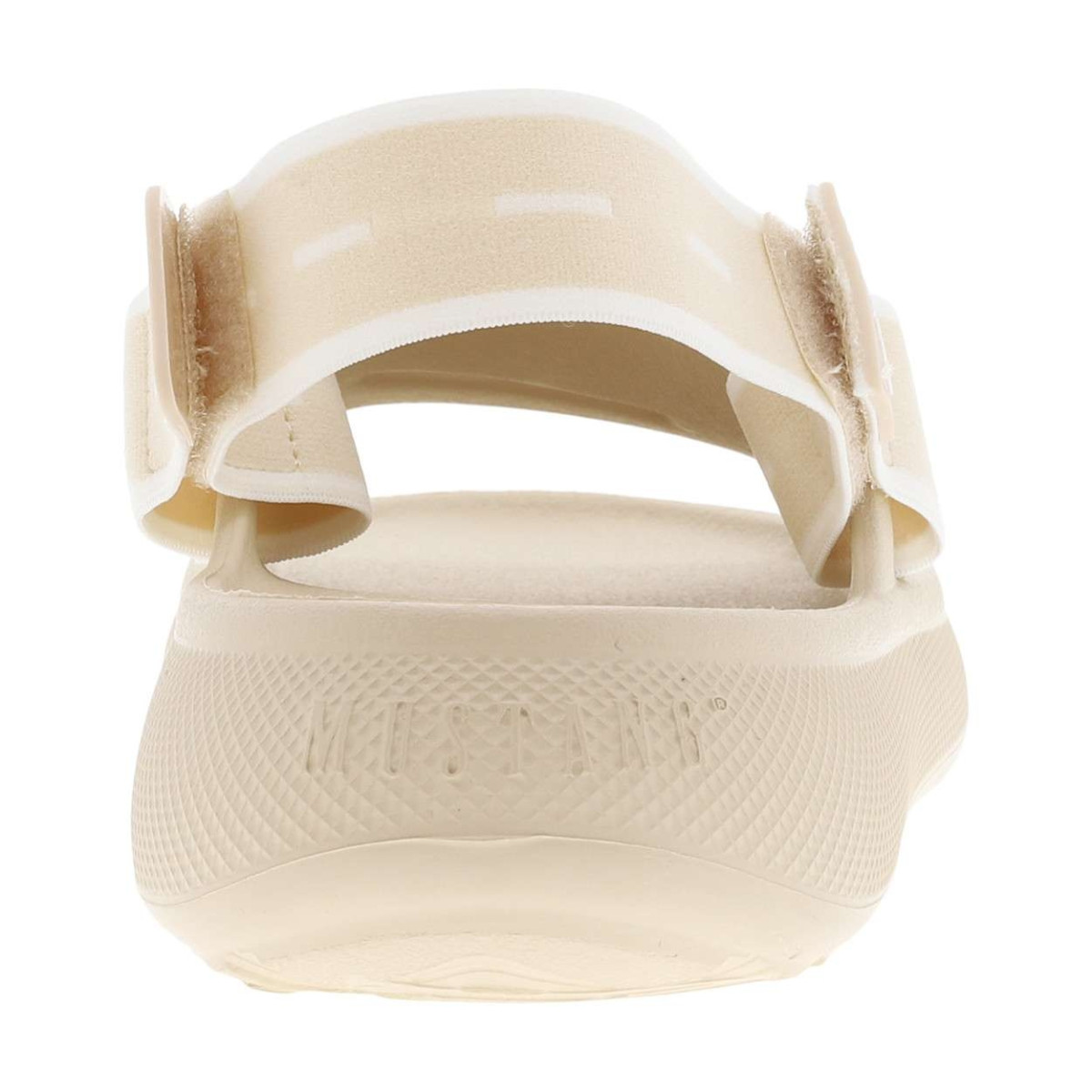 Mules Claquettes PIMKIE à Plateforme (6.5 Cm) - Taille 38 - Couleur écru - Tissu - Neufes Sans Emballage
