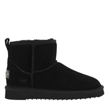 Boots en cuir de vachette...
