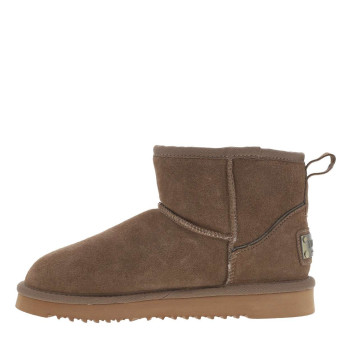 Boots en cuir de vachette...