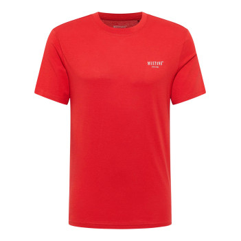 T-shirt en coton rouge uni...