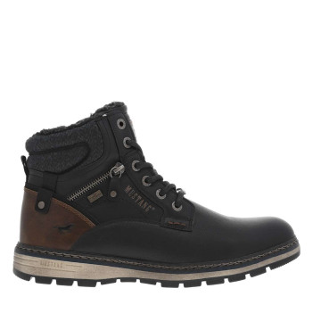 Bottines noires à talon...