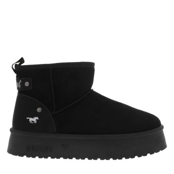 Boots noires à talon...