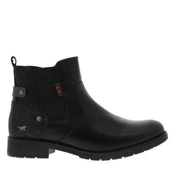 Boots noires à talon...