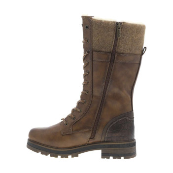 Bottes noires à talon...