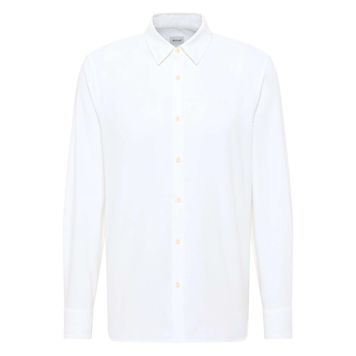 MUSTANG Style Rawlins – Chemise Homme à Boutons Bas, Coupe Confortable Et Look Décontracté Élégant